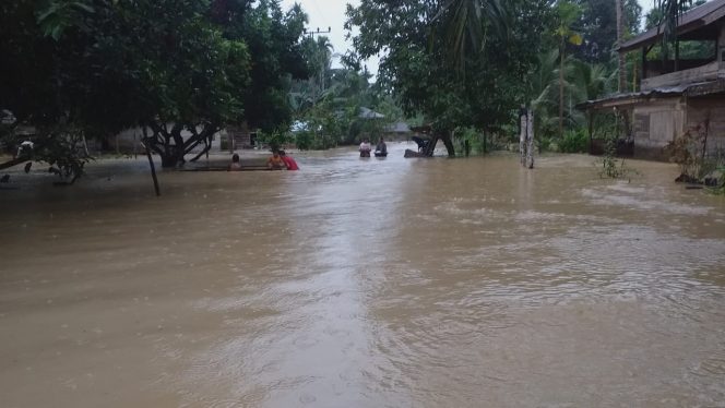 
 Evakuasi Warga Terdampak Banjir, BPBD Aceh Timur Operasikan 2 Perahu Politelin