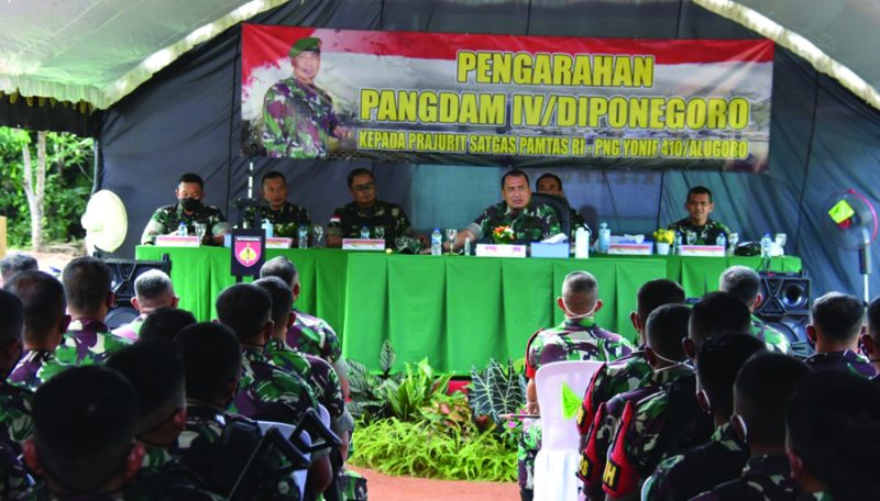 Pangdam IV/Diponegoro berikan pengarahan kepada prajuritnya