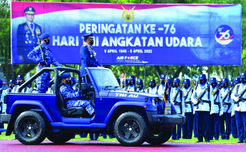 Peringatan HUT ke- 76 TNI AU