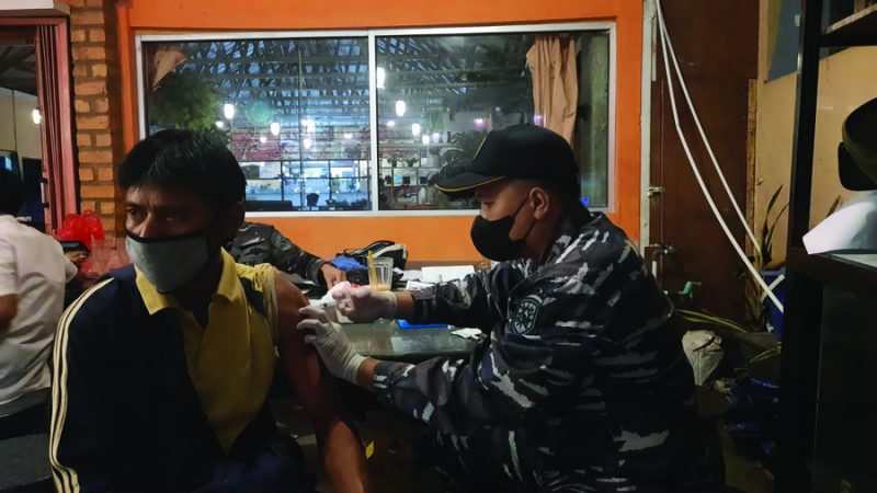 serbuan vaksinasi bagi warga Bangka Belitung