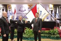 Prosesi pelantikan Andre Gunawar Setiyono, SH sebagai Ketua DPD PPKHI Jatim di Hotel Bumi Surabaya, (foto: Ady_Kicom)