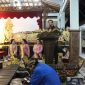 Anggota DPRD Kabupaten Karanganyar Joko Pramono menggelar pagelaran wayang kulit semalam suntuk dengan lakon Wahyu Katentreman.(Foto: Istimewa)