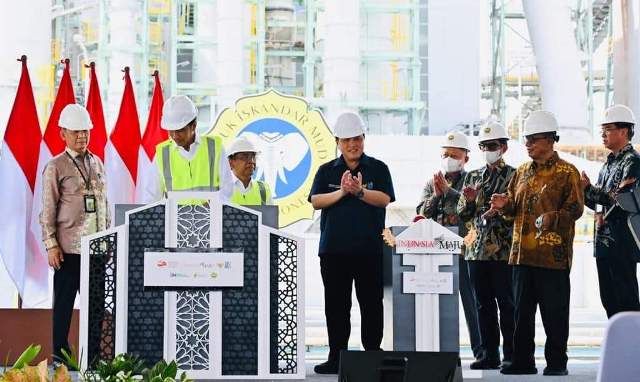 
 Resmikan Pabrik NPK PT PIM, Presiden Dorong Kapasitas Produksi Dimaksimalkan