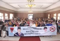  Relawan Gerakan Pendowo 08 deklarasi mendukung Prabowo Subianto - Gibran Rakabuming Raka pada Pilpres 2024