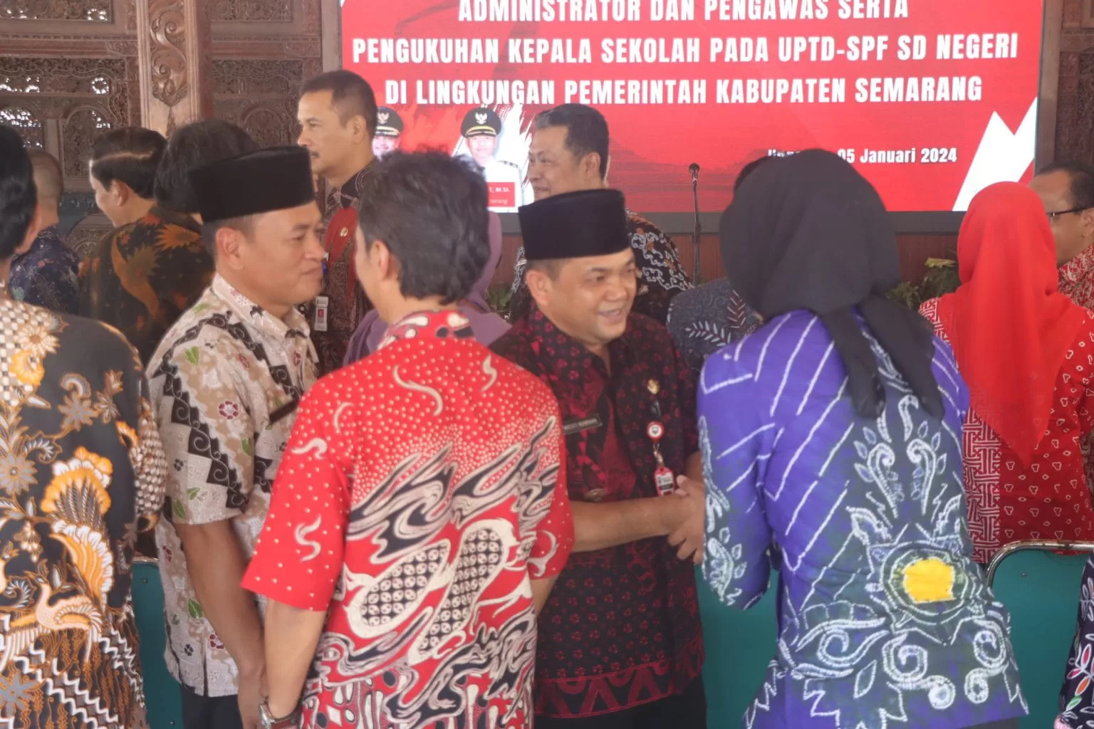 Bupati Semarang Lantik 19 Pejabat Struktural