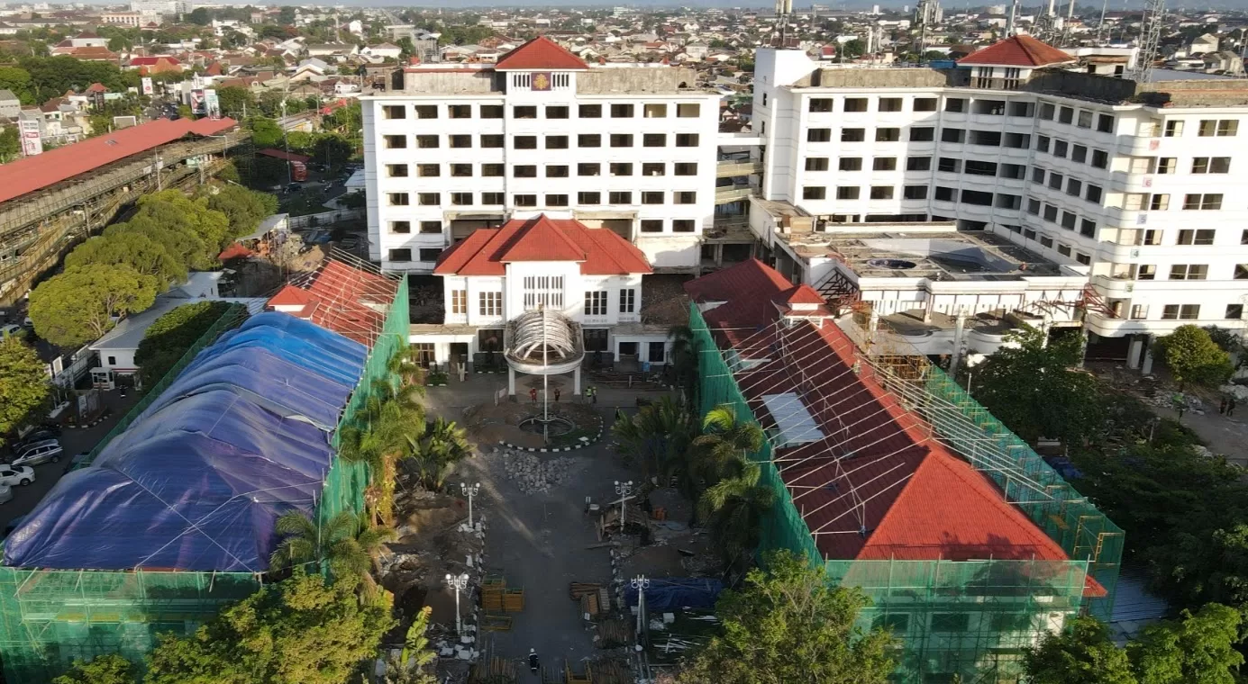 Perkembangan Proses Revitalisasi Hotel Legendaris di Malioboro Yogyakarta Terus Berjalan