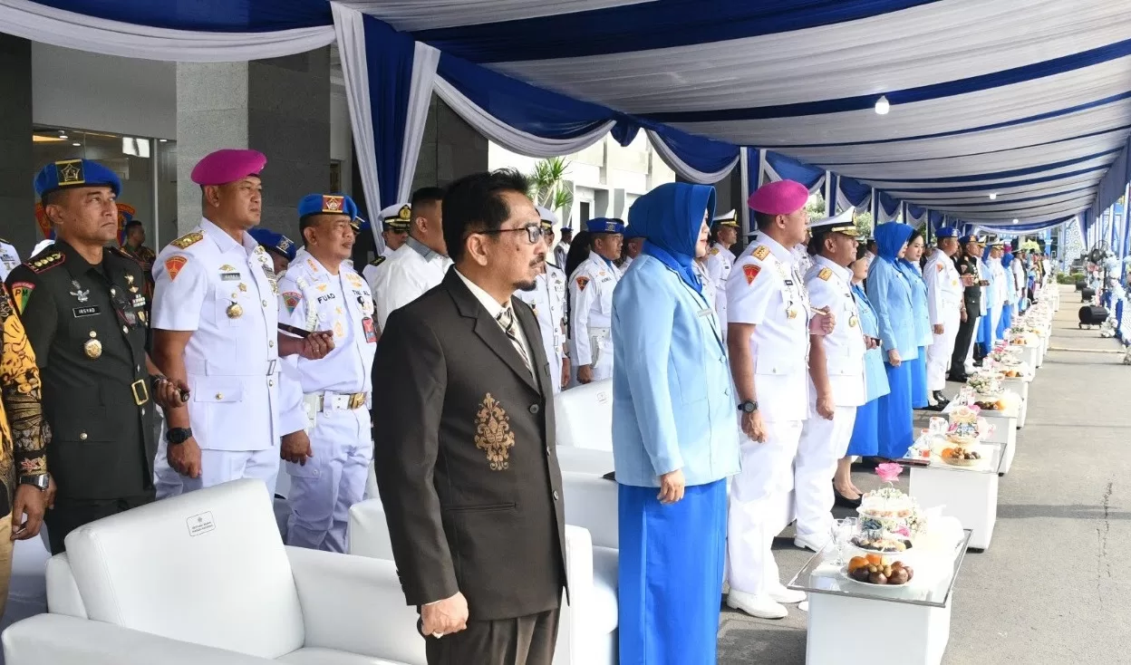 Danlantamal III Jakarta Hadiri Upacara HUT Pomal ke 78 Tahun 2024