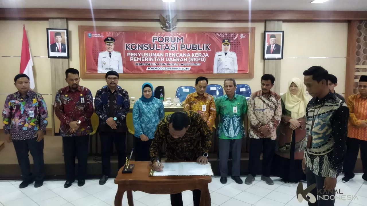 Pemkab Ponorogo Gandeng Seluruh Pihak Rancang RKPD 2025-kanalindonesia
