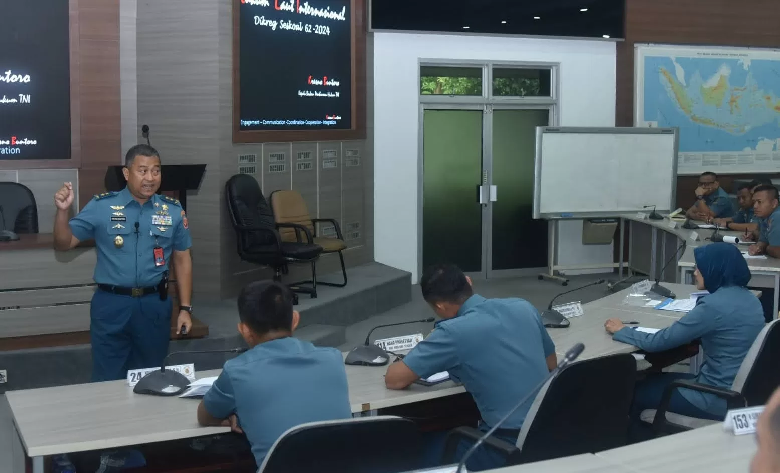 Kababinkum TNI Berikan Kuliah Umum Kepada Pasis Seskoal