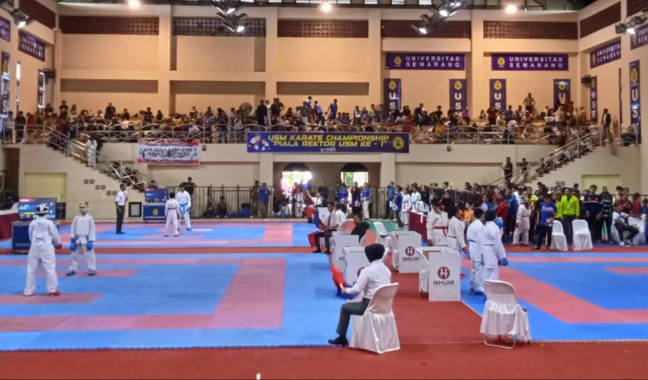 Kejuaraan USM Karate Championship Piala Rektor USM Ke-1 Resmi Dibuka-kanalindonesia
