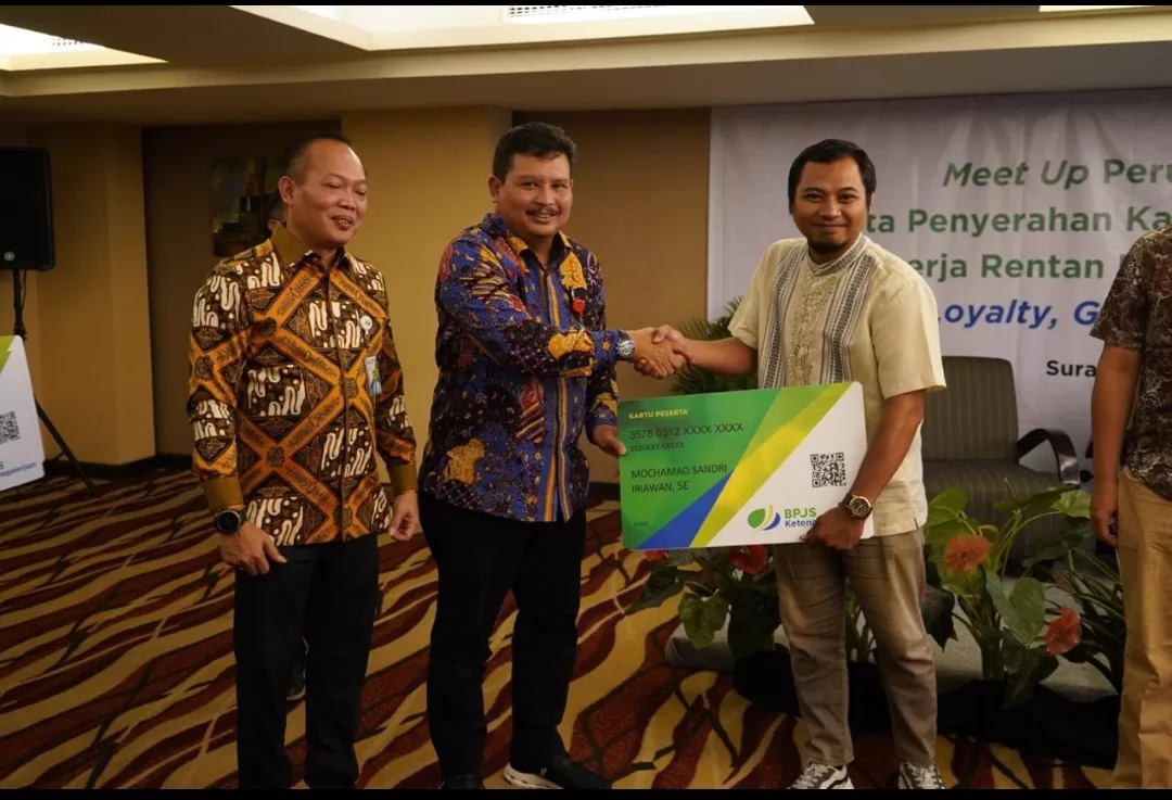 Bank Jatim dan BPJS Ketenagakerjaan Bersinergi Dukung Kesejahteraan 12 Ribu Pekerja Rentan