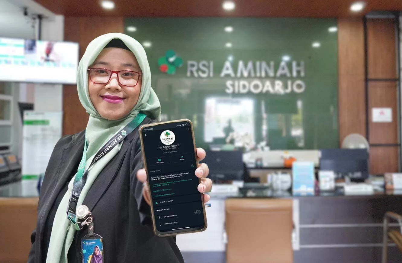 Layanan Chat Bot dan Notifikasi Otomatis Melalui WhatsApp Bisnis RSI Aminah Sidoarjo