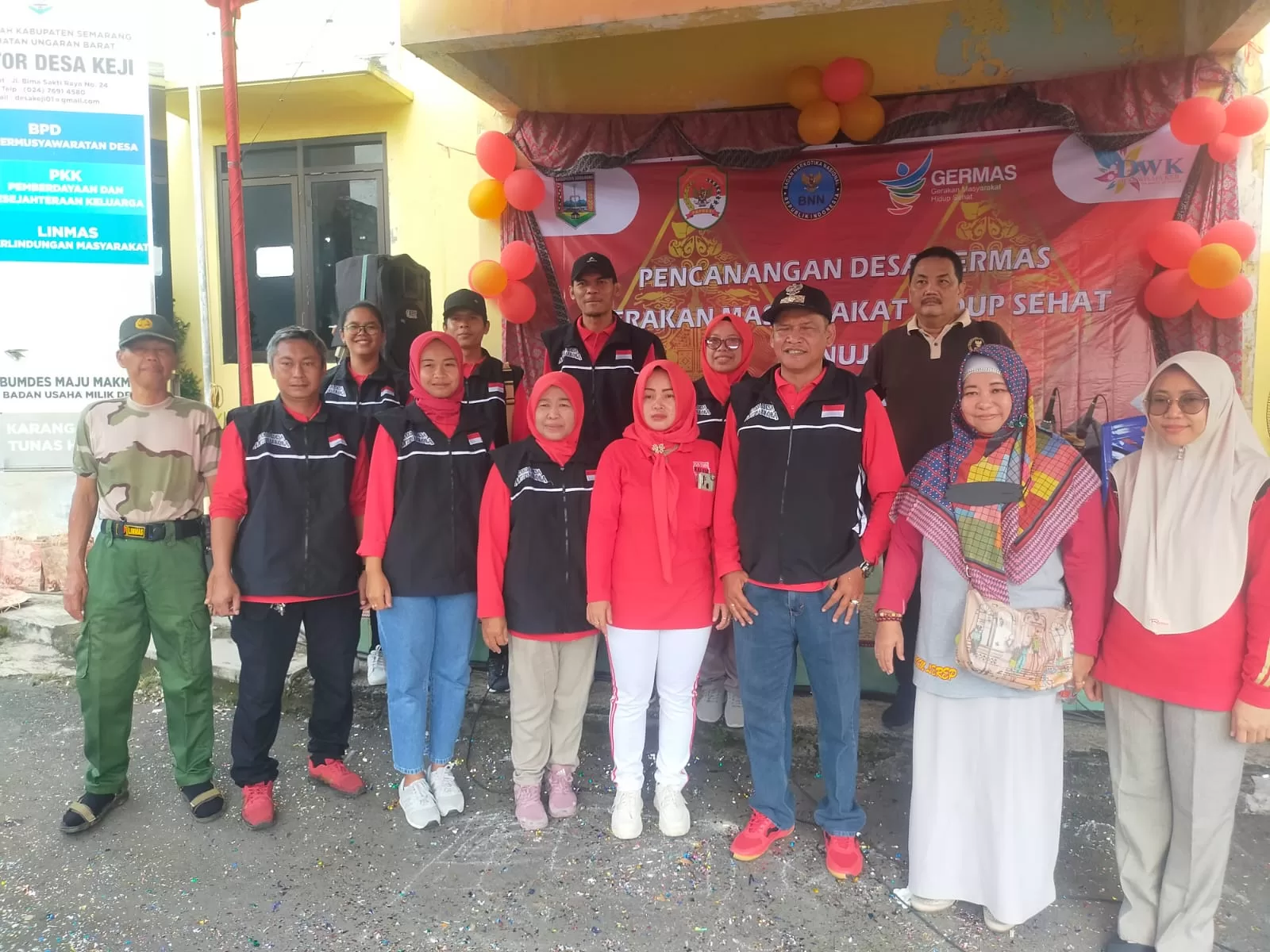 Desa Keji Gandeng BNN Jateng Adakan Sosialisasi dan Deklarasi Desa Bersih Narkoba