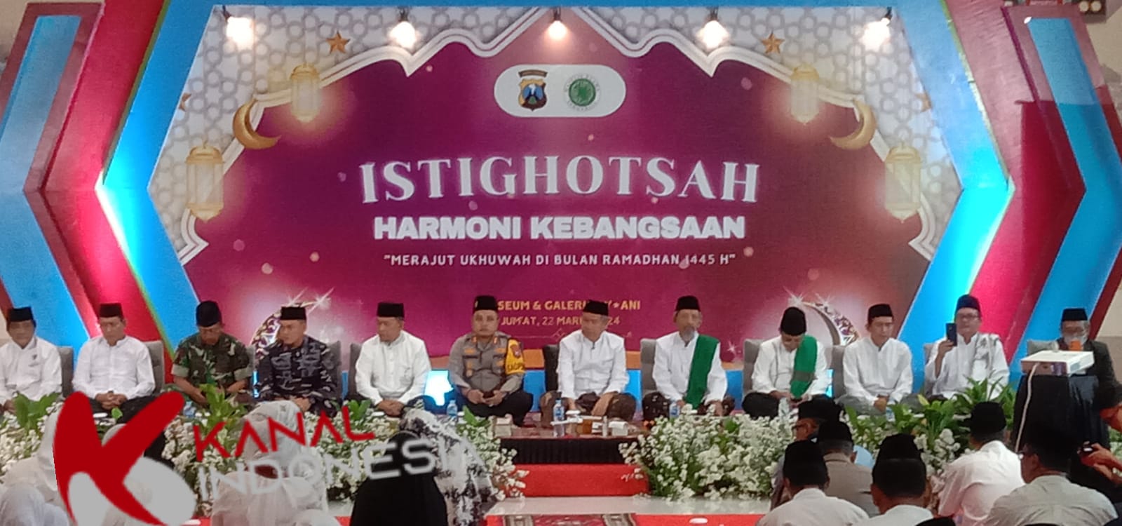 Polres Pacitan Gelar Istighosah Harmoni Kebangsaan di Hall Museum Galery SBY – Ani