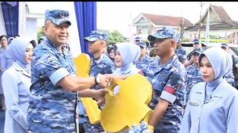 Kunker ke Lanud Sultan Hasanuddin, Kasau Resmikan 40 Unit Rumah Dinas Prajurit Lanud Sultan Hasanuddin Makassar