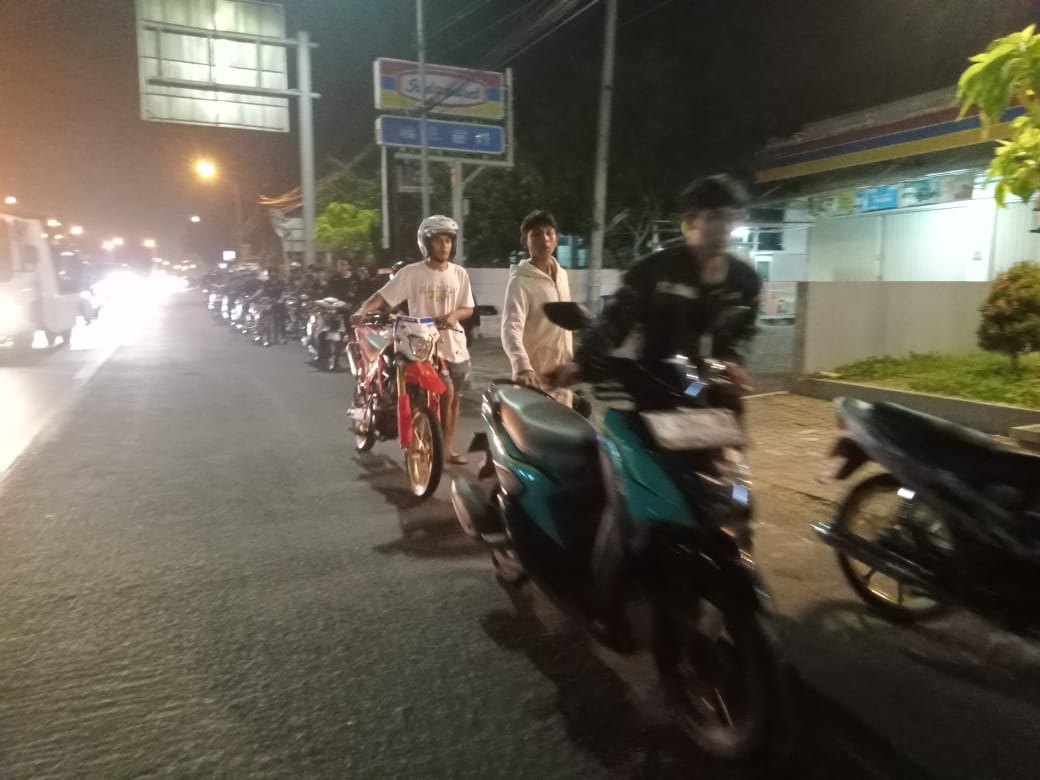 Satlantas Polres Semarang Amankan 52 Kendaraan Balapan Liar