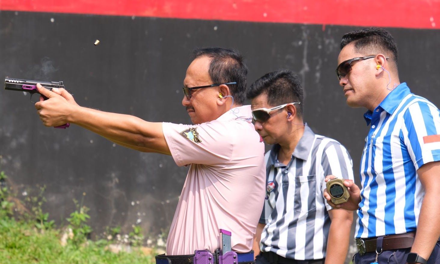 Pangkoopsudnas dan Kaskoopsudnas ikuti Sertifikasi Tembak Reaksi A-233