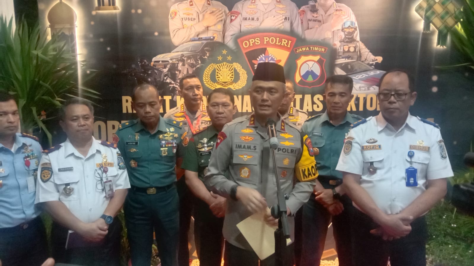 Gelar Rakorlantas Lintas Sektoral, Kapolda Jatim: Pemudik Tahun ini Naik 58 Persen