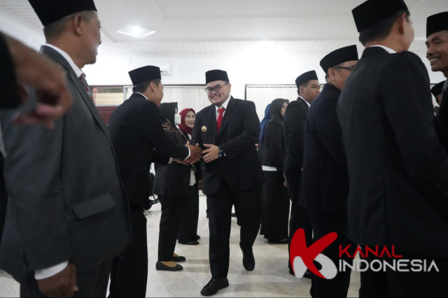 Mas Dhito Lantik Pejabat di Pemkab Kediri, 3 Kepala Dinas Duduki Jabatan Baru