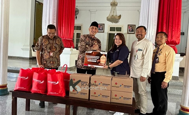 SKK MIGAS – PHE WMO Salurkan 1.000 Paket Sembako Untuk Korban Banjir Bangkalan