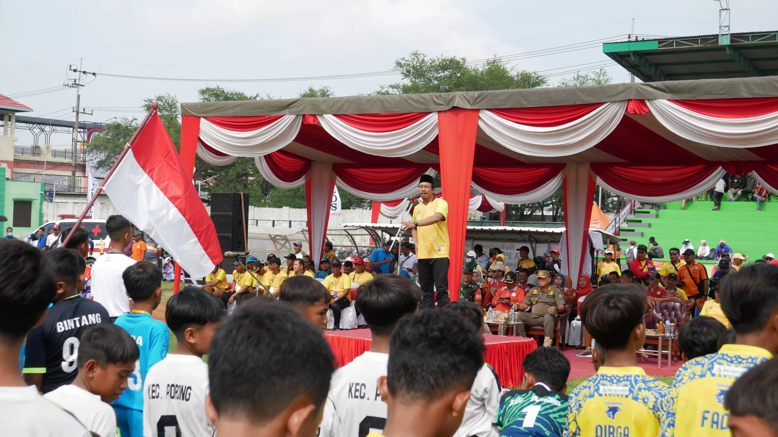 Gus Muhdlor Buka Turnamen Tingkat SD dan SMP di Sidoarjo, Upaya Mencari Bibit Unggul