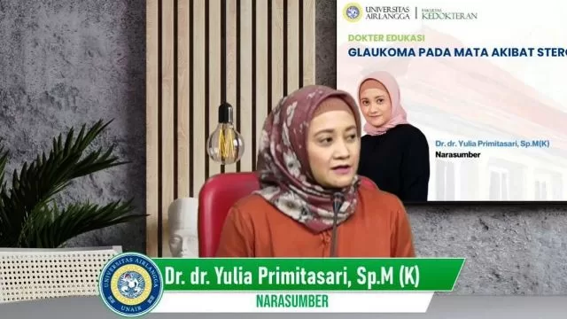 Pakar Ilmu Kesehatan Mata FK Unair, Dr. dr. Yulia Primitasari, Sp M(K)
