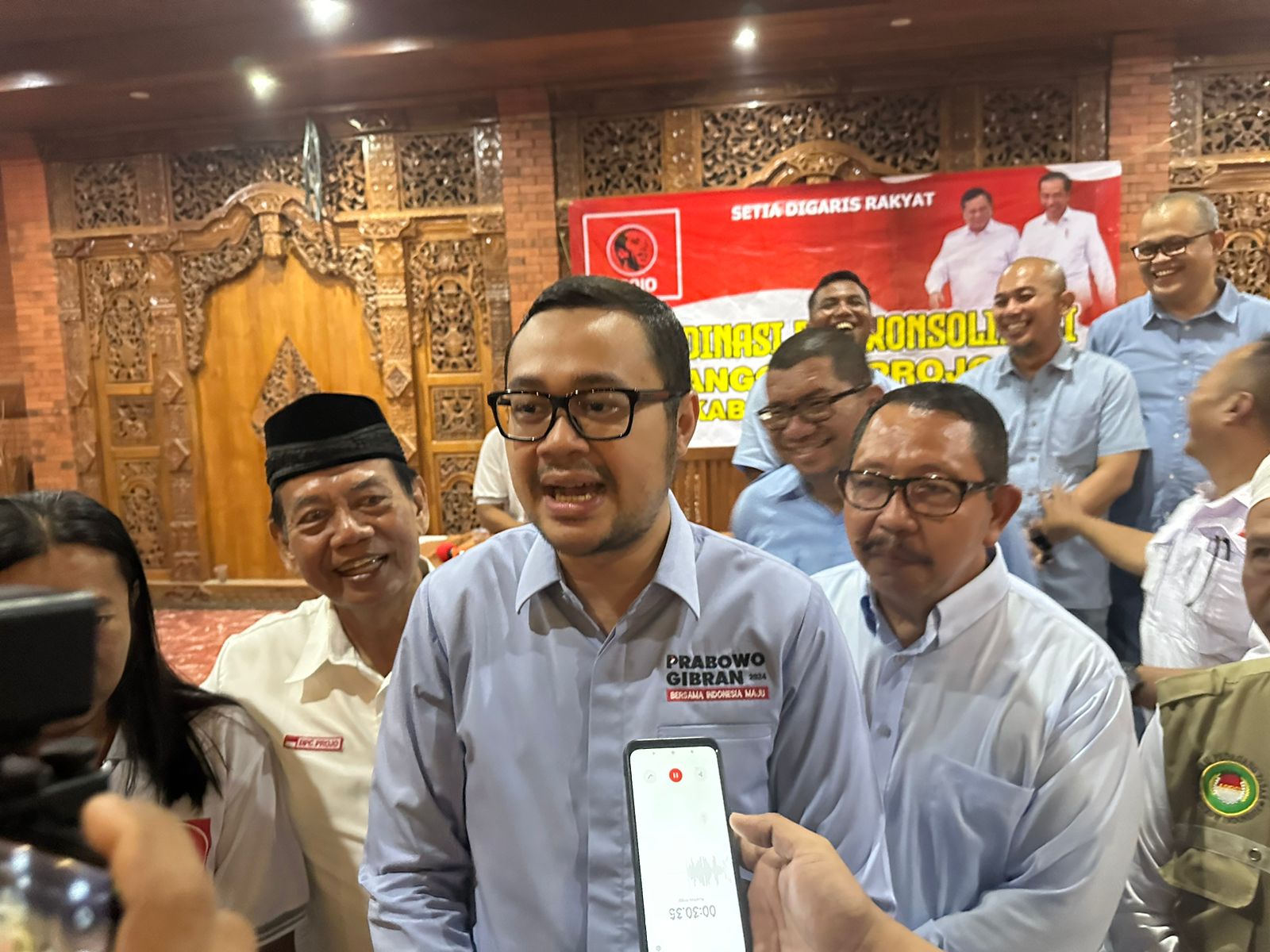 Ketua Projo Jatim Layak Jadi Cawagub Alternatif Untuk Khofifah di Pilgub