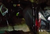 Sepeda motor milik korban begal payudara di Ponorogo. (foto: Imam mustajab)