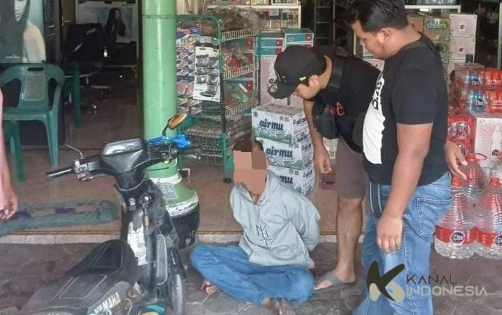 Menangis Ketika Diringkus, Pencuri di Ponorogo Ngaku Baru Pertama Kali Beraksi