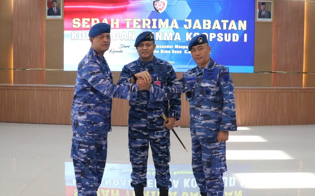 Letkol Kal R. Bimo Seno K.H., M.Han Resmi Jabat Dandenma Koopsud I