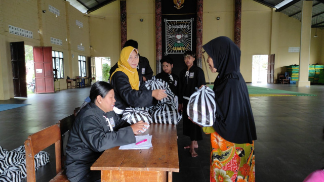 Peduli Masyarakat,  PSHT Kota Kediri Berbagi Kebahagian di Puncak Ramadan