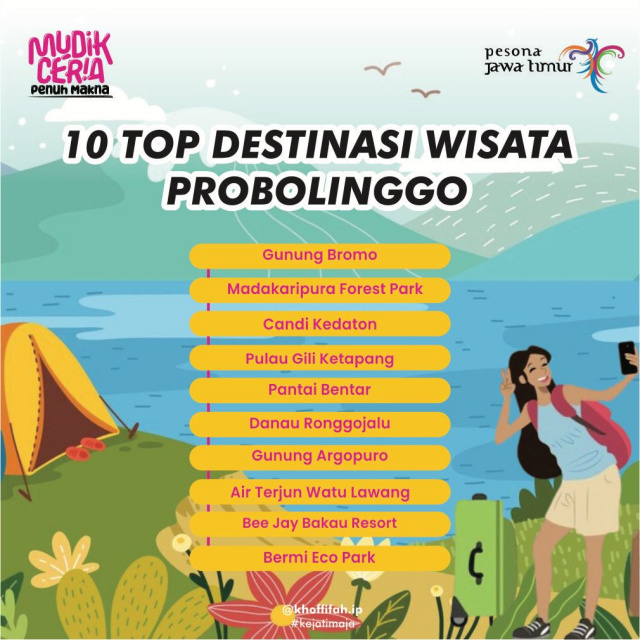 Mudik Lebaran di Jawa Timur, Khofifah: Saatnya Liburan Nikmati Destinasi Wisata Favorit di Kampung Halaman