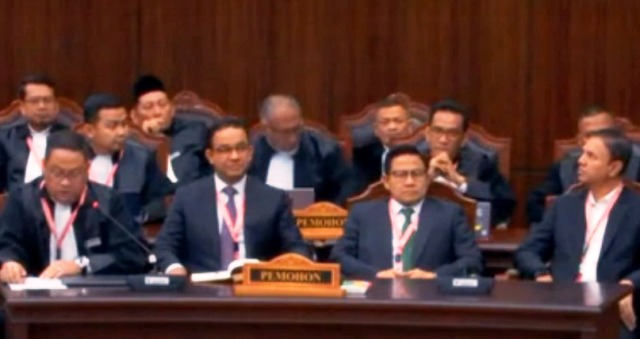 Mahkamah Konstitusi Tolak Permohonan Anies-Muhaimin