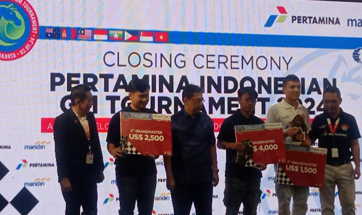 PB Percasi Raih Sukses Ganda di Pertamina Indonesian Grand Master Tournament 2024