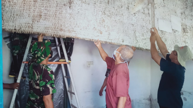 Program RTLH di Lokasi TMMD Mulai Dikerjakan, Warga Desa Penambangan : Terimakasih pak Tentara