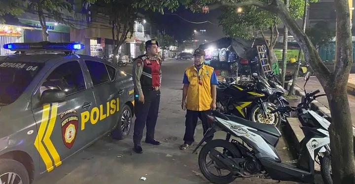 Demi Antisipasi Gangguan, Satuan Samapta Polres Jepara Gencar Patroli Malam Hari
