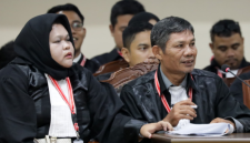 Kuasa hukum Pemohon Darwin Panggabean pada sidang perdana PHPU Pileg di Ruang Sidang Panel Gedung 2 MK, Jakarta Pusat pada Kamis (2/5/2024). Foto Humas MKRI