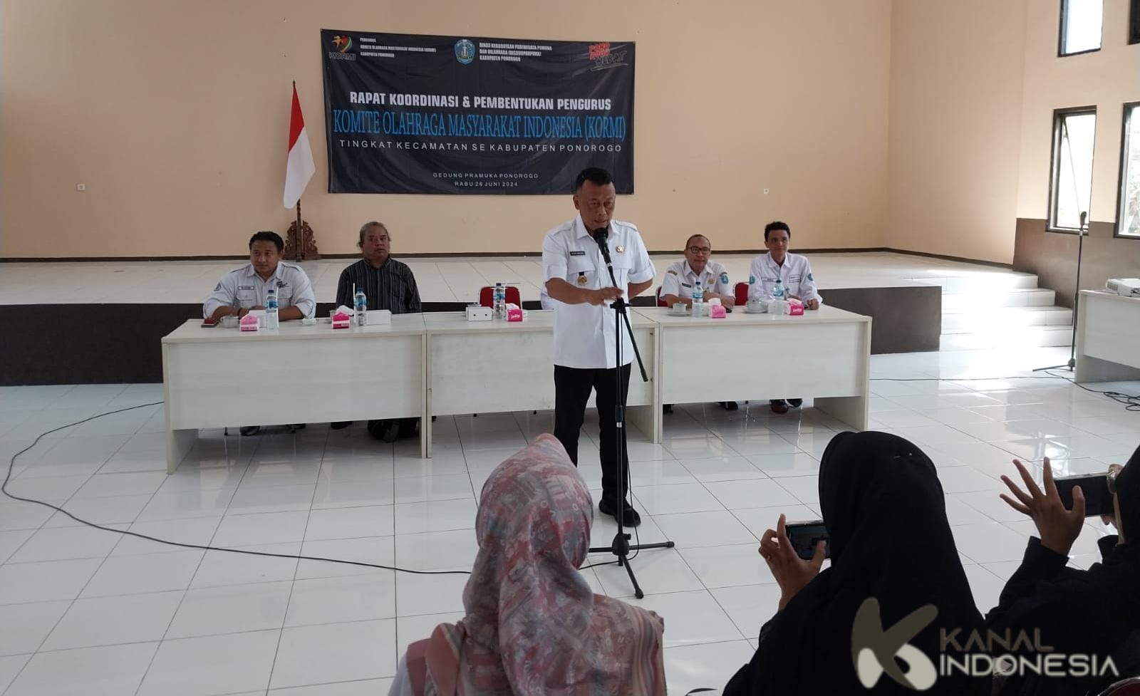 Pengurus KORMI Ponorogo Periode Perdana Dikukuhkan Bupati Sugiri Sancoko