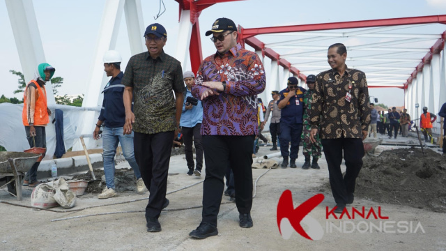 Mas Dhito Sebut Awal Juli Jembatan Jongbiru Siap Diresmikan