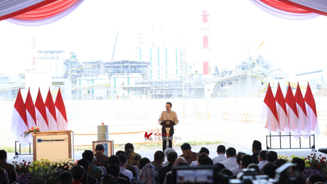 Kapolres Gresik Hadiri Peresmian Operasi Smelter PT Freeport Indonesia di KEK JIIPE