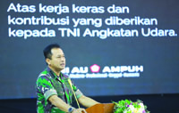 Kasau Beri Arahan Kepada Seluruh Prajurit TNI AU Wilayah Makassar