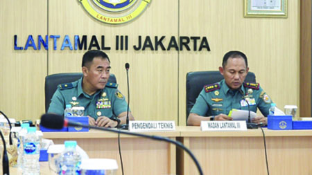 Lantamal III Jakarta Laksanakan Taklimat Akhir Audit Kinerja Itjenal