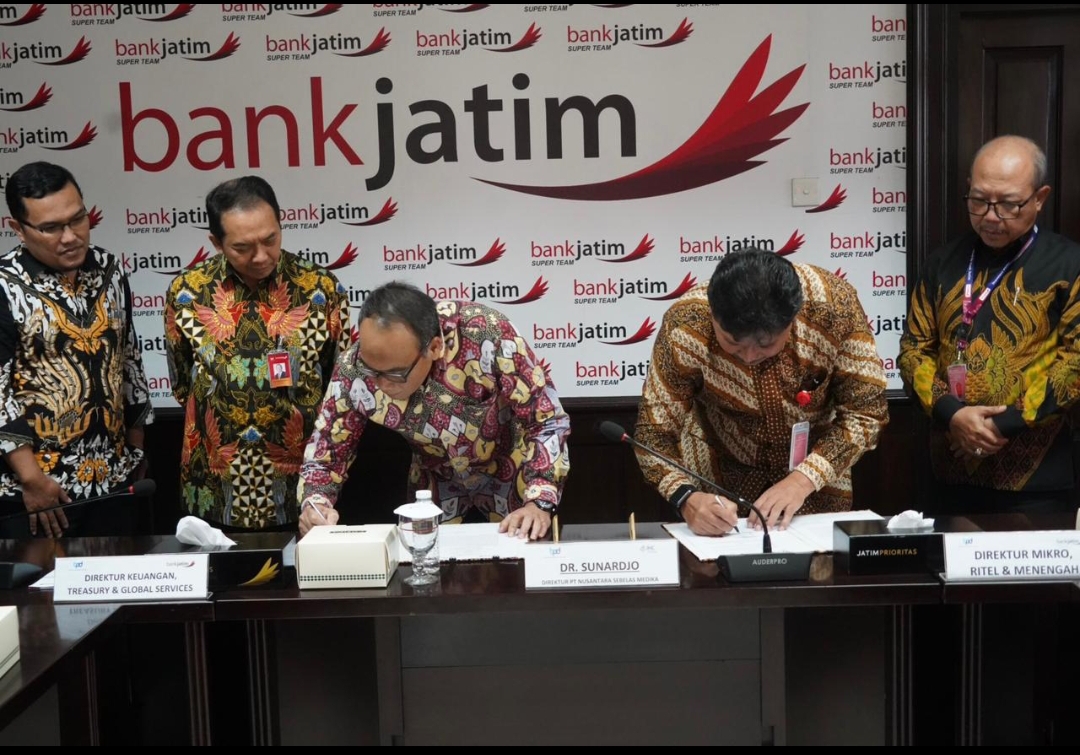 Gandeng Nusamed, Bank Jatim Perkuat Layanan Perbankan di Rumah Sakit