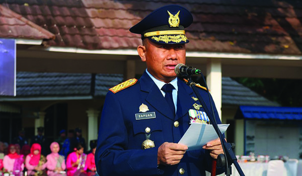 Danlanud Suryadarma Pimpin Upacara Puncak Peringatan Hari Bakti TNI AU ke 77