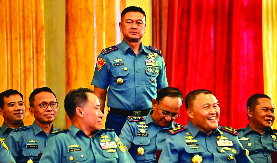 Danlantamal III Jakarta Hadiri Pembekalan Kasal Kepada Perwira Remaja AAL Angkatan-69 TA 2024