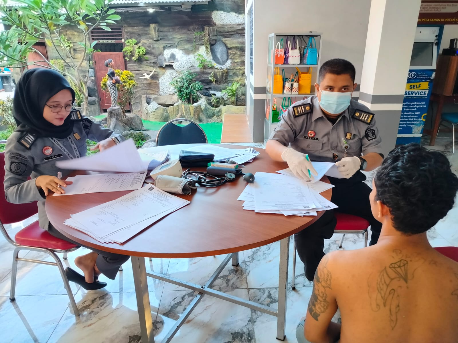 33 Narapidana Boyongan dari Lapas Sidoarjo ke Rutan Kelas IIB Ponorogo