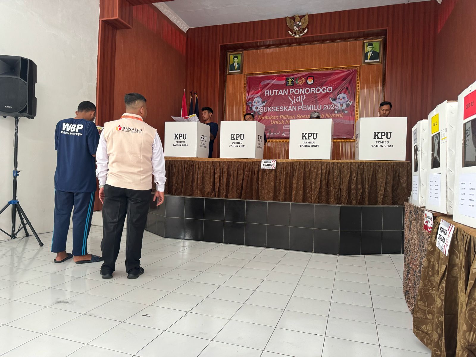 KPU Siapkan 1 TPS Khusus di Rutan Kelas IIB Ponorogo