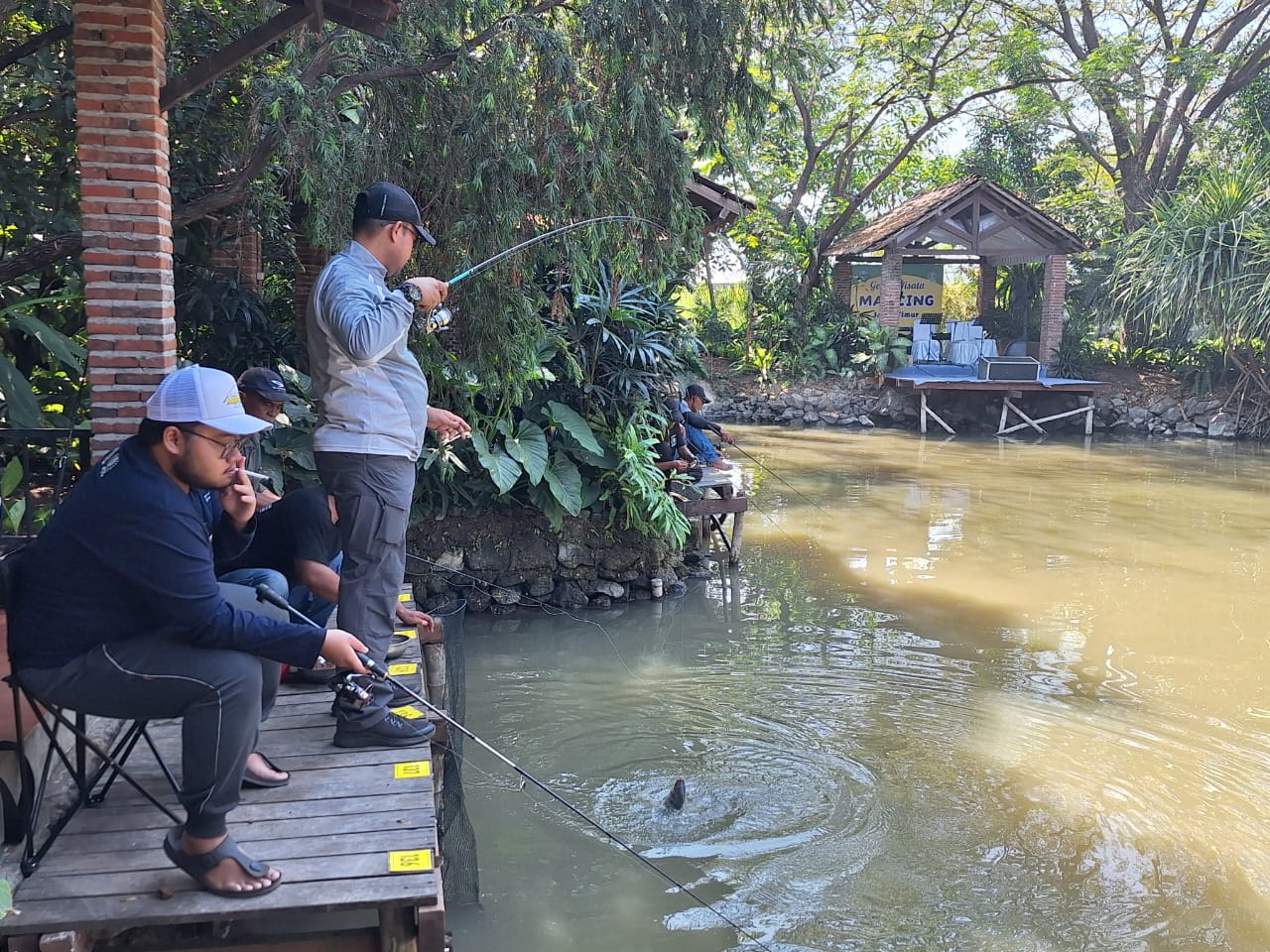 Didukung Dinas Pariwisata Pemprov Jatim , Blegur Ajak Kembangkan Wisata Mancing di Jatim
