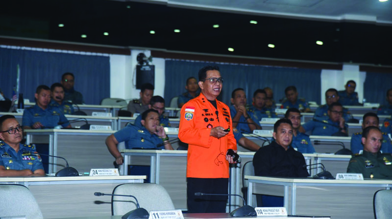 Laksamana Ribut Datangi Seskoal Untuk Berikan Materi Pelajaran