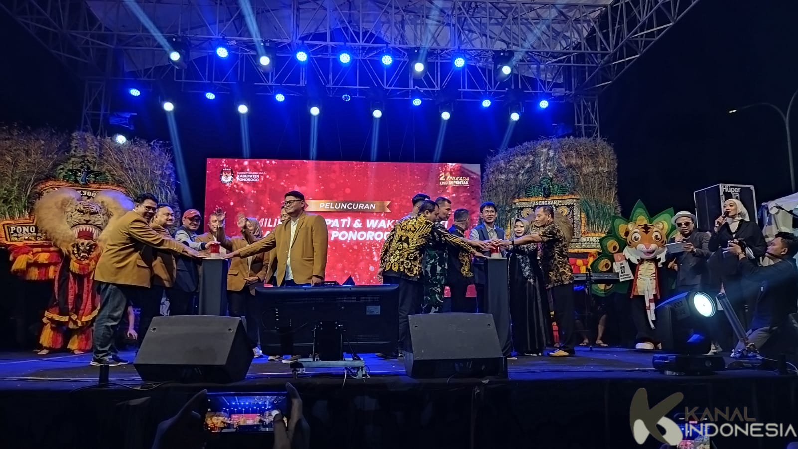 KPU Ponorogo Resmi Luncurkan Pilbup 2024, Undang Guyon Waton hingga Ajak Masyarakat Tentukan Pilihan